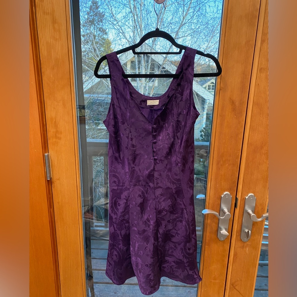 vintage purple intimates/dress